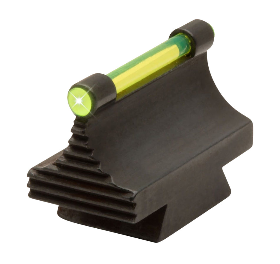 TruGlo TG95530RG Green Fiber Optic Front Rifle Sight 3/8 Inch Dovetail .530 Inch High