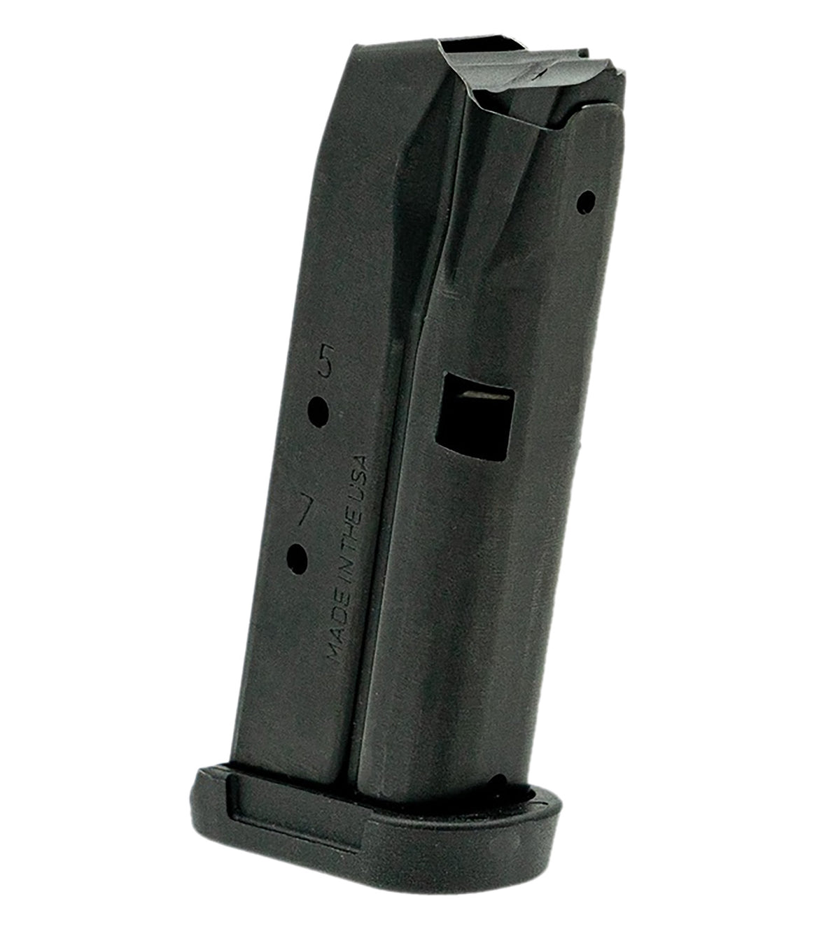 Shield Arms Z8PM8NC Z8 8rd Flush Fit Magazine for Glock 43 Black Nitrocarb Finish