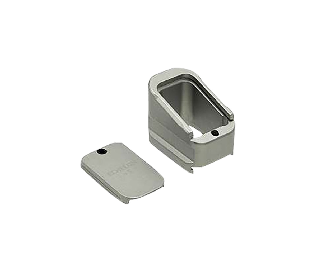 Shield Arms ECHME5GREY Springfield Echelon 5rd Magazine Extension Grey Anodized Aluminum