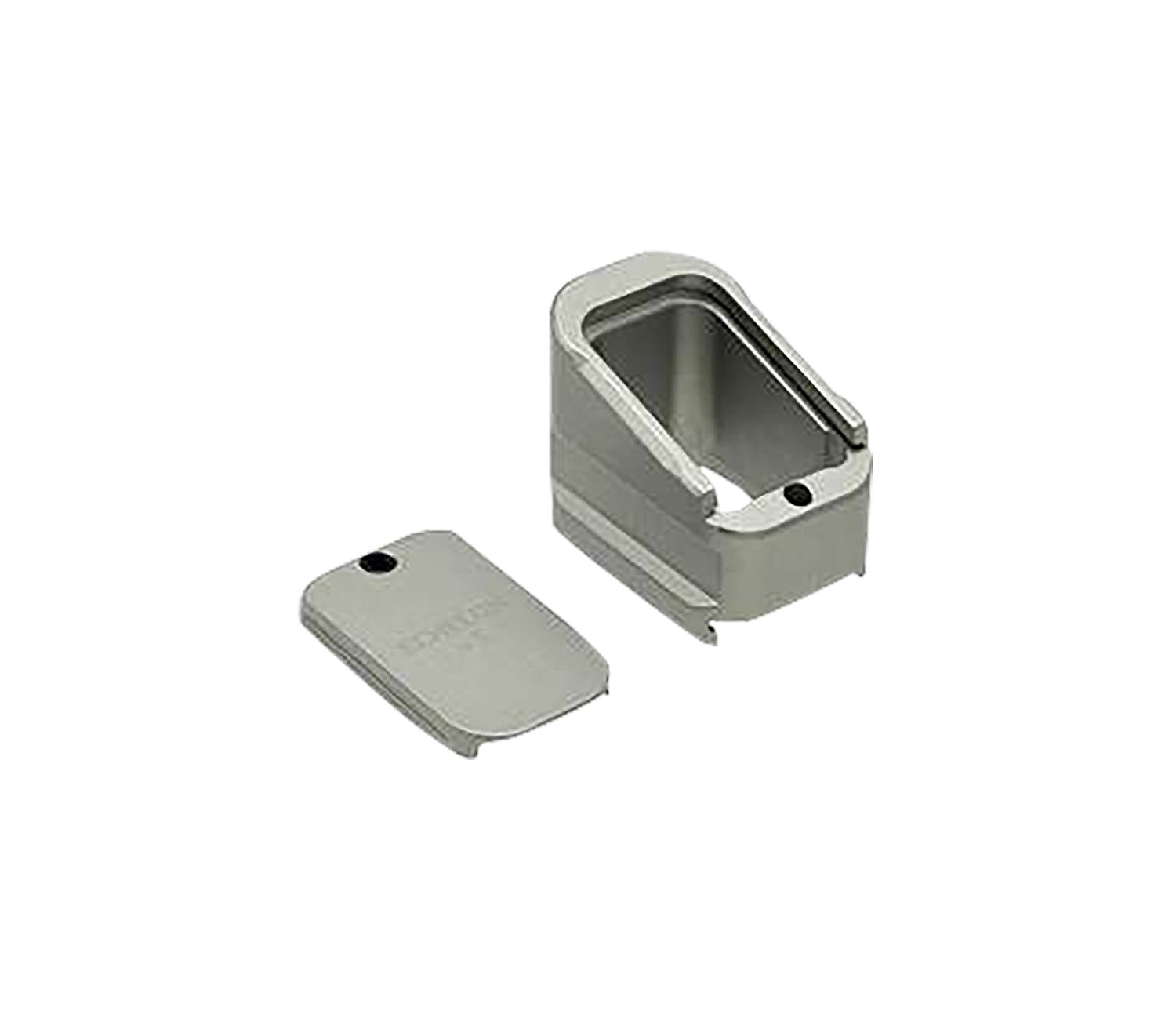 Shield Arms ECHME5GREY Springfield Echelon 5rd Magazine Extension Grey Anodized Aluminum