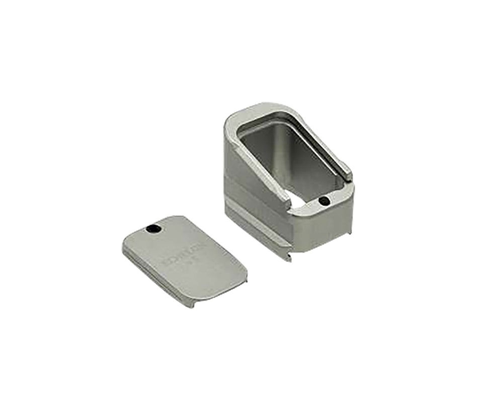 Shield Arms ECHME5GREY Springfield Echelon 5rd Magazine Extension Grey Anodized Aluminum