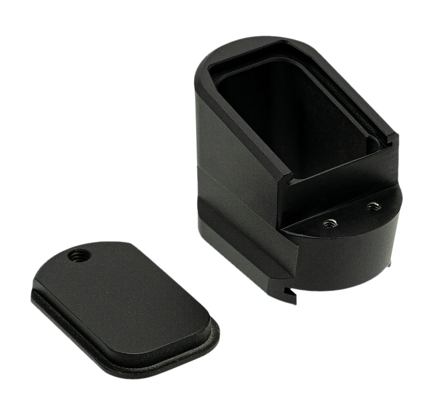 Shield Arms MPME5BLK M&P 2.0 5rd Magazine Extension Black Anodized Aluminum