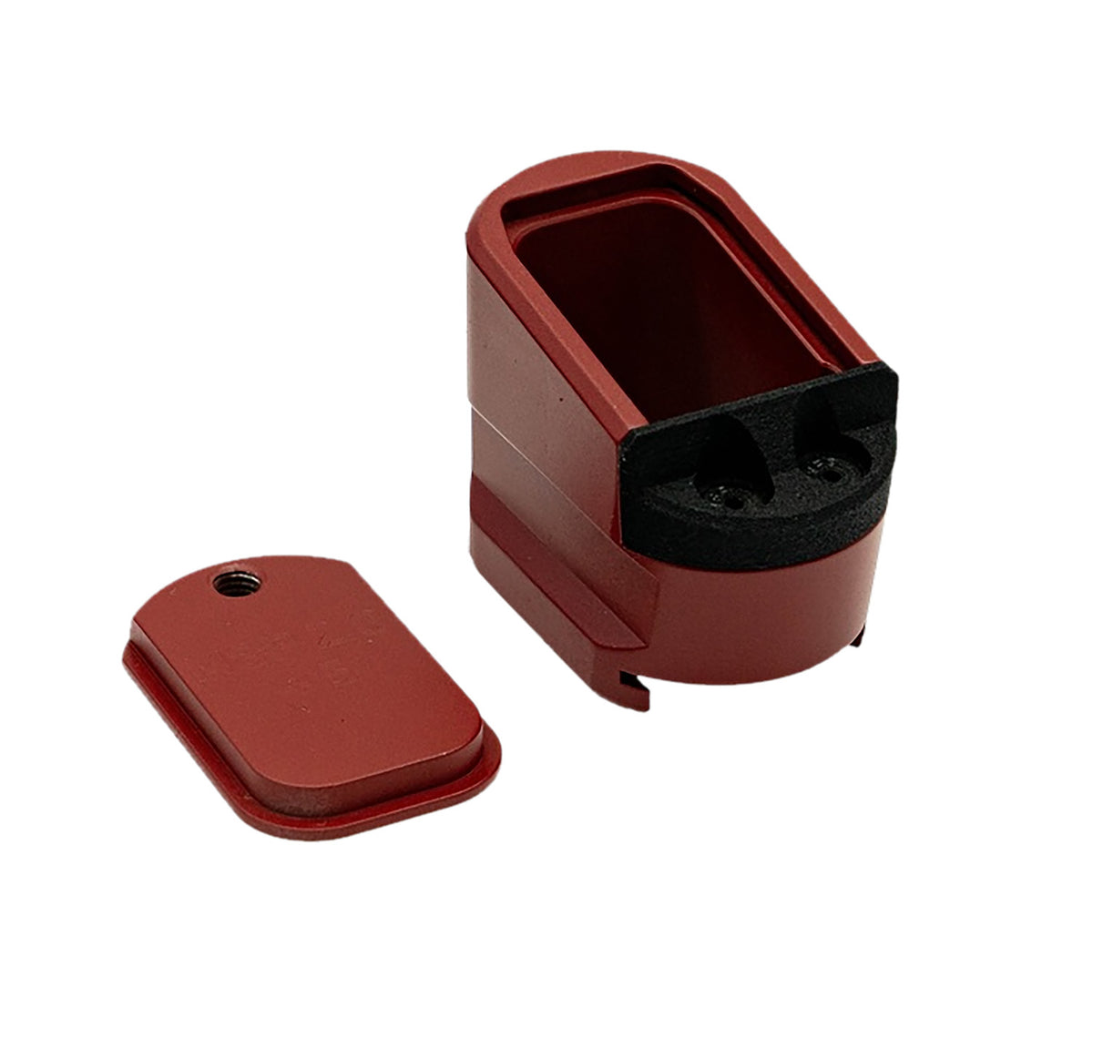 Shield Arms MPME5RED M&P 2.0 5rd Magazine Extension Red Anodized Aluminum