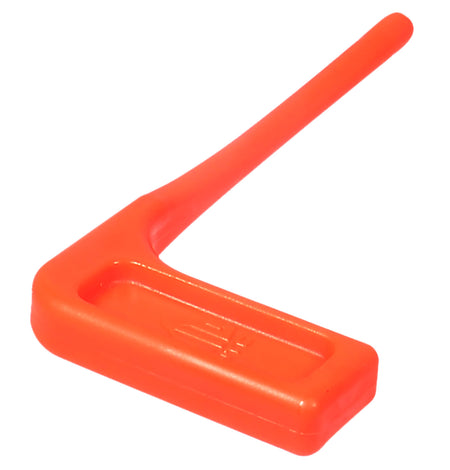 Leapers RBCSF06 Orange Polymer Chamber Safety Flags 3.50" 6-Pack
