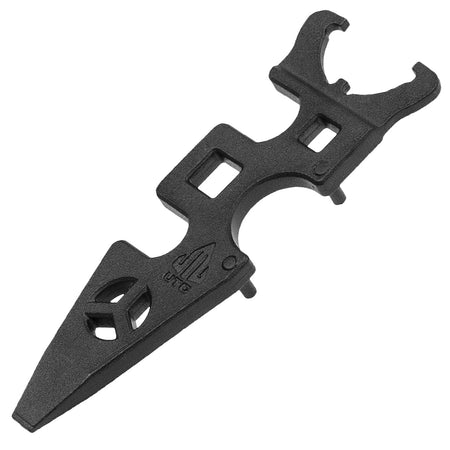 Leapers TLARWR02 Mini Armorer's Wrench Black Phosphate Steel Multi-Function