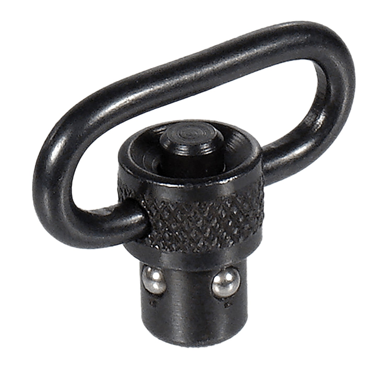 Leapers TLQDSW08A QD Push Button Sling Swivel Black Steel 1 Inch