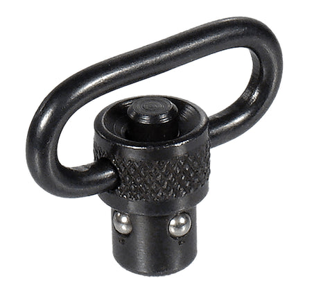 Leapers TLQDSW08A QD Push Button Sling Swivel Black Steel 1 Inch