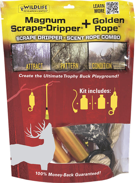 Wildlife Research 395 Golden Rope Deer Attractant Combo Kit with Dripper and Scent