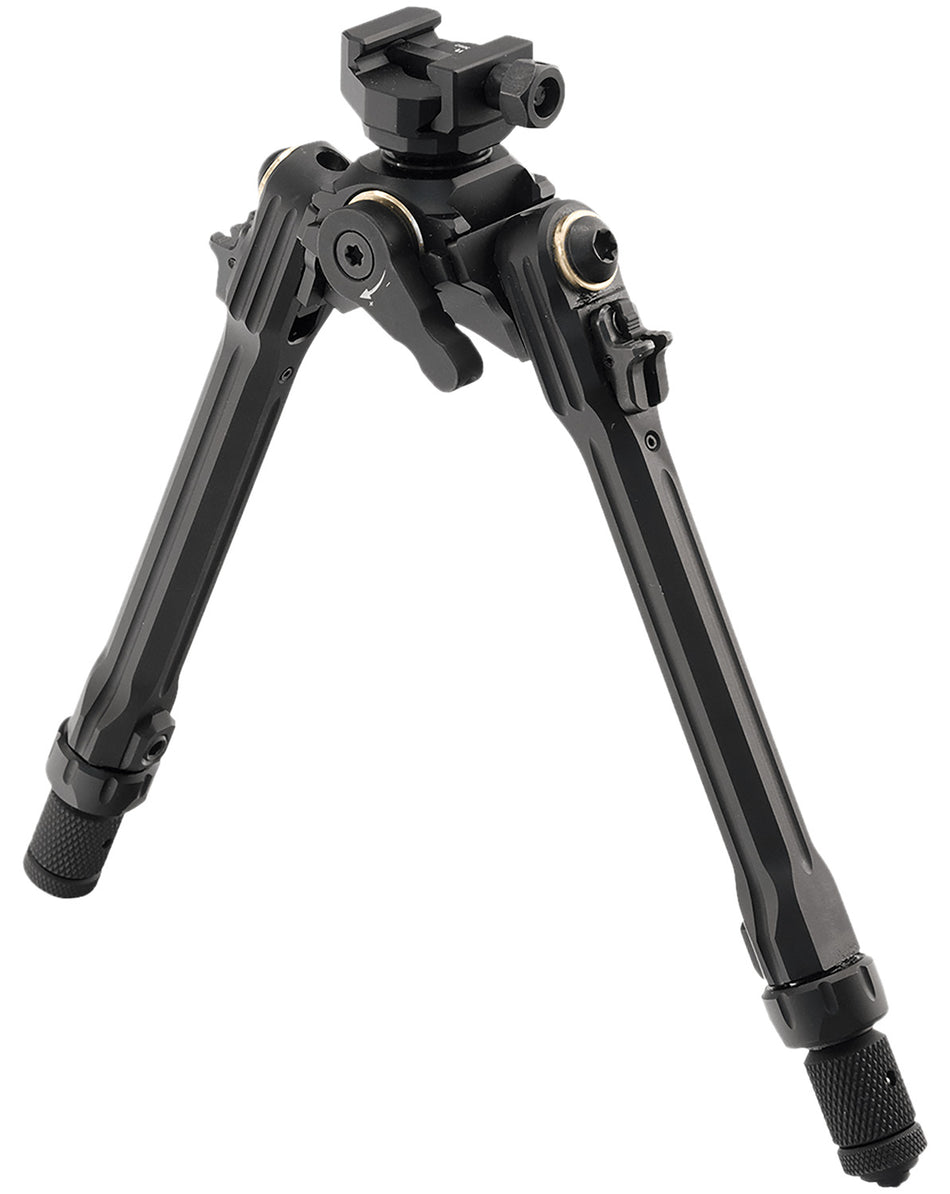 Leapers TLUBP01 Bipod Black Anodized 8.50-11 Inch Aluminum Steel Picatinny