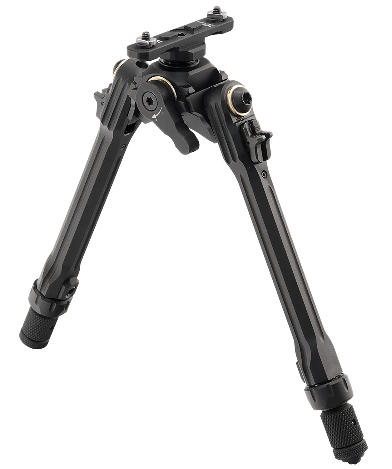 Leapers TLUBP01M Bipod Black Anodized 8.50-11 Inch Aluminum Steel M-LOK