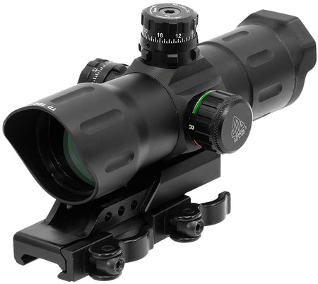 UTG SCPTDTDQ ITA 6" Tube Red/Green T-Dot Reticle Sight with QD Mount