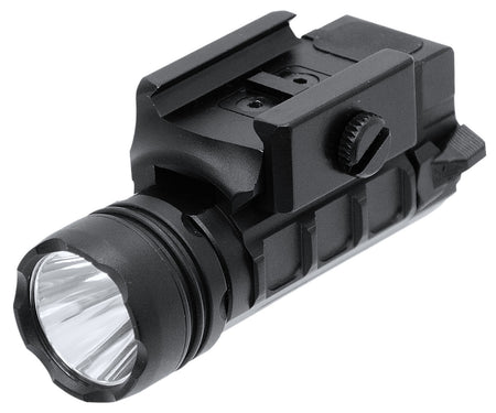 Leapers LTELP123RA Pistol Tactical Light Black Aluminum 400 Lumens Picatinny Mount