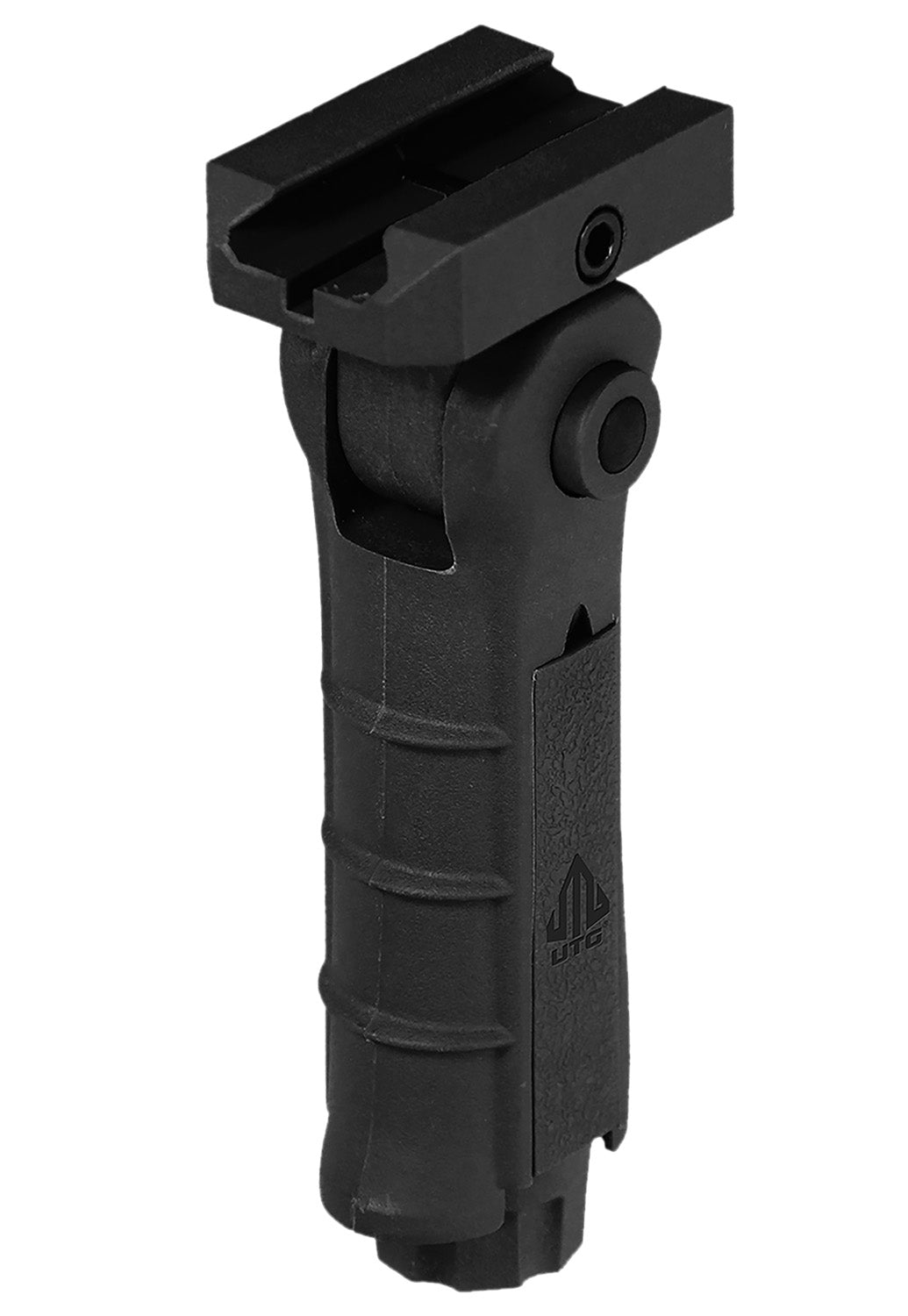 Leapers RBFGRP170B 5-Position Foldable Vertical Foregrip Black Polymer