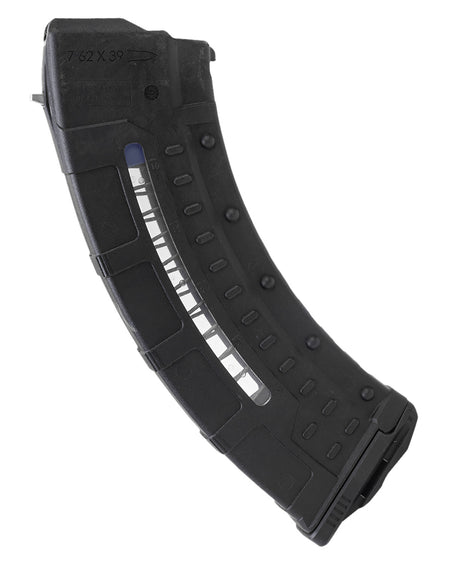 Leapers 30rd Windowed 7.62x39mm Black Polymer Rifle Magazine