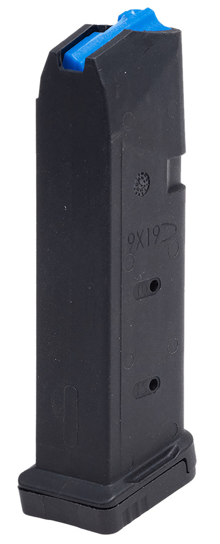 Leapers 15rd 9mm Glock Compatible Black Polymer Handgun Magazine