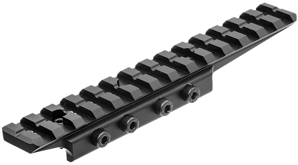 Leapers MNTDTW145 Dovetail to Picatinny Cantilever Rail Adapter Matte Black Aluminum