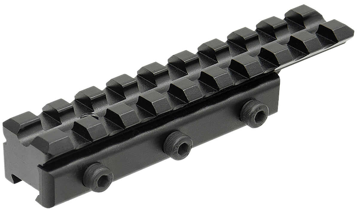 Leapers MNTPMTOWLA Dovetail to Picatinny Adapter Mount Matte Black Anodized Aluminum