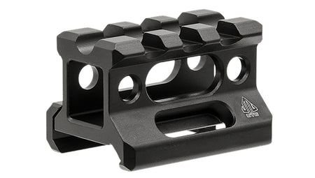 Leapers MTRSX8S Picatinny Riser Mount Matte Black Anodized Aluminum 0.83in Saddle Height