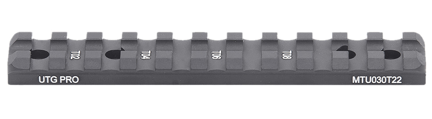 Leapers MTU030T22 Ruger 10/22 Optic Mount Matte Black Anodized Aluminum 11 Slots