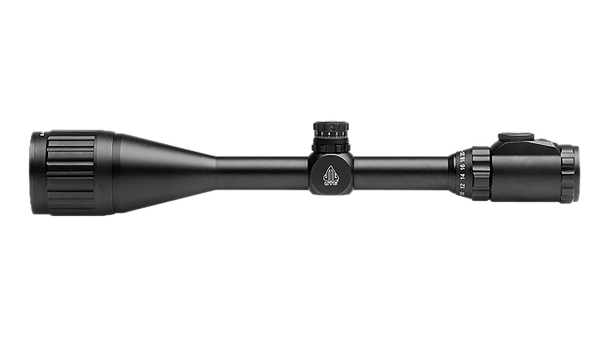 Leapers SCPU6245AOIEW True Hunter Matte Black 6-24x50mm AO 1" Tube Illuminated Mil-Dot Multi-Color Reticle Scope
