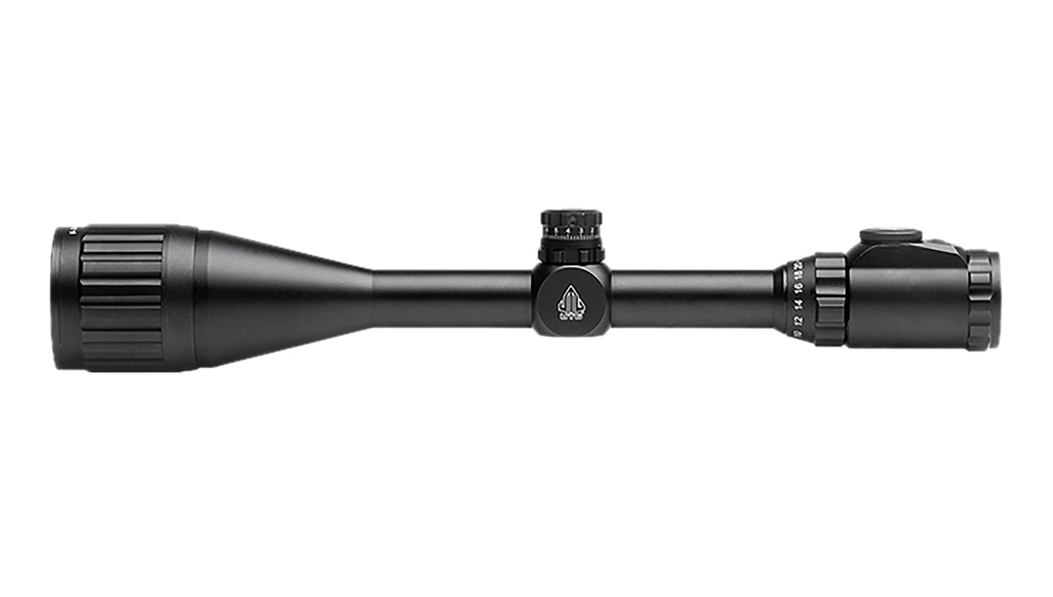 Leapers SCPU6245AOIEW True Hunter Matte Black 6-24x50mm AO 1" Tube Illuminated Mil-Dot Multi-Color Reticle Scope