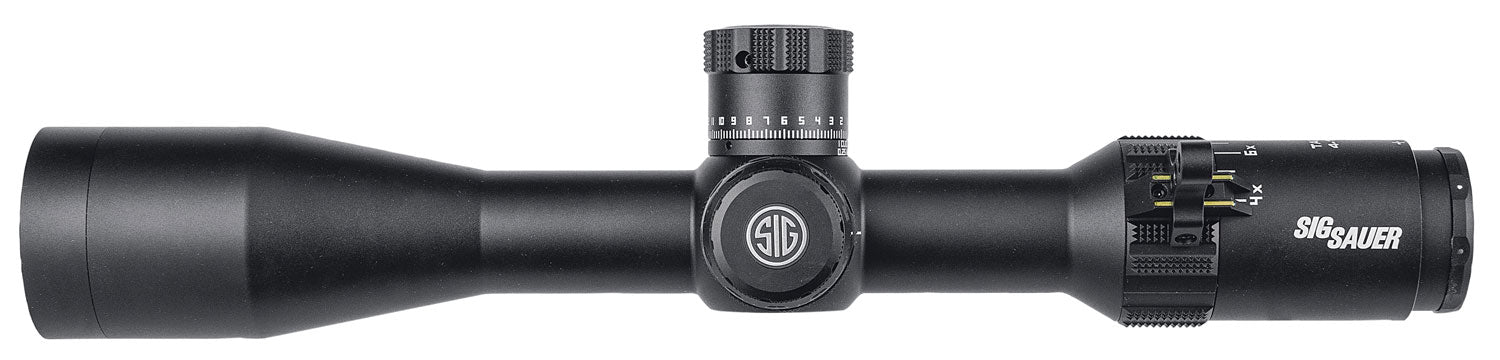 SIG SAUER TANGO4 4-16x44mm 30mm DEVL MOA Illuminated Reticle Side Focus Scope Black