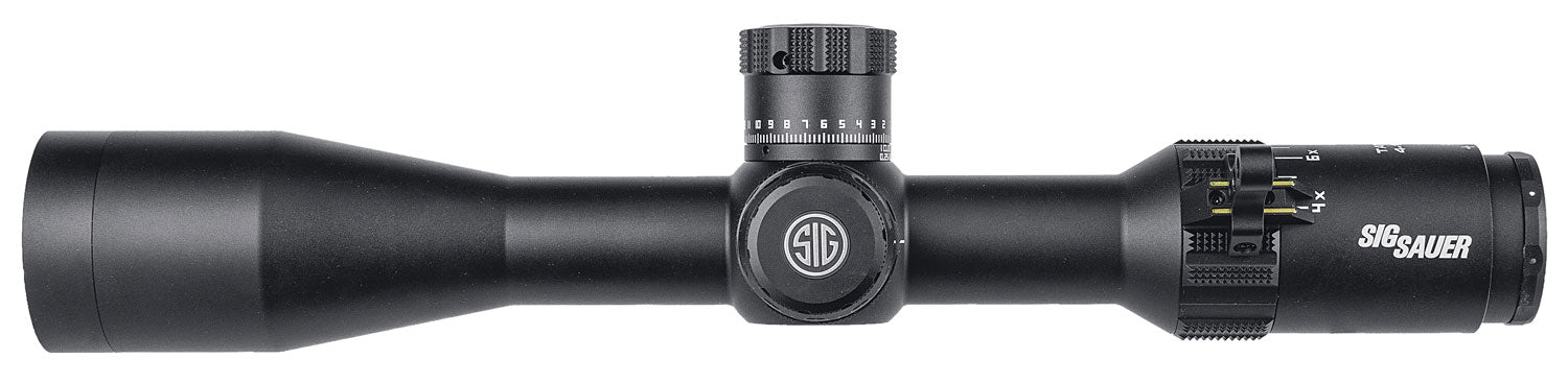SIG SAUER TANGO4 4-16x44mm 30mm DEVL MRAD Illuminated Reticle Side Focus Scope Black