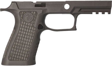 Sig Sauer 8900823 TXG Laser-Engraved Grip Module Grey Polymer Fits Sig P320