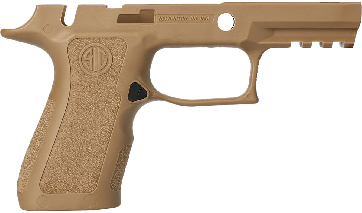 Sig Sauer 8901484 Coyote Tan Polymer Grip Module Fits P320/M18