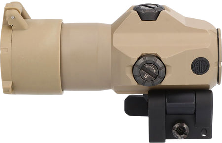 Sig Sauer Juliet4 Magnifier Flat Dark Earth 4x24mm with PowerCam 90 QR Mount