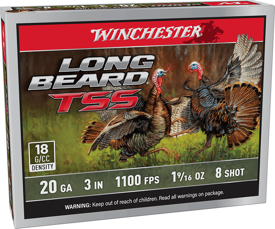 Winchester  20 Gauge 3 in / 3 in #8 1-9/16 oz