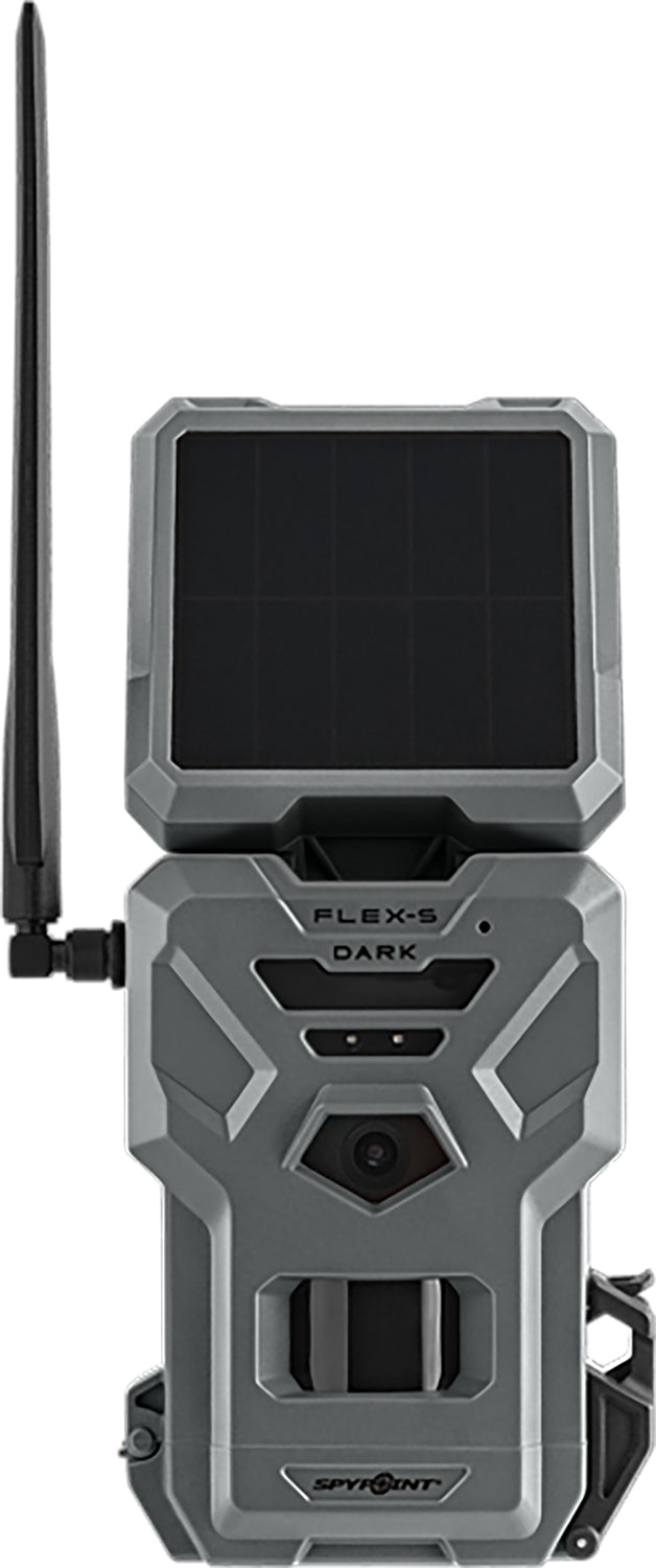 Spypoint Flex-S-Dark Solar Cellular Trail Camera with Integrated Solar Panel Lithium Battery