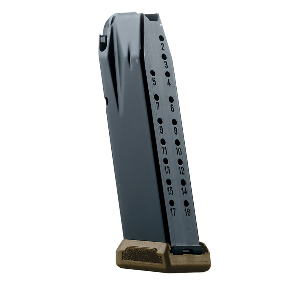 Century Arms MA2373D Magazine Base Plate 17rd 9mm Fits MC9L/MC9LS Black/FDE