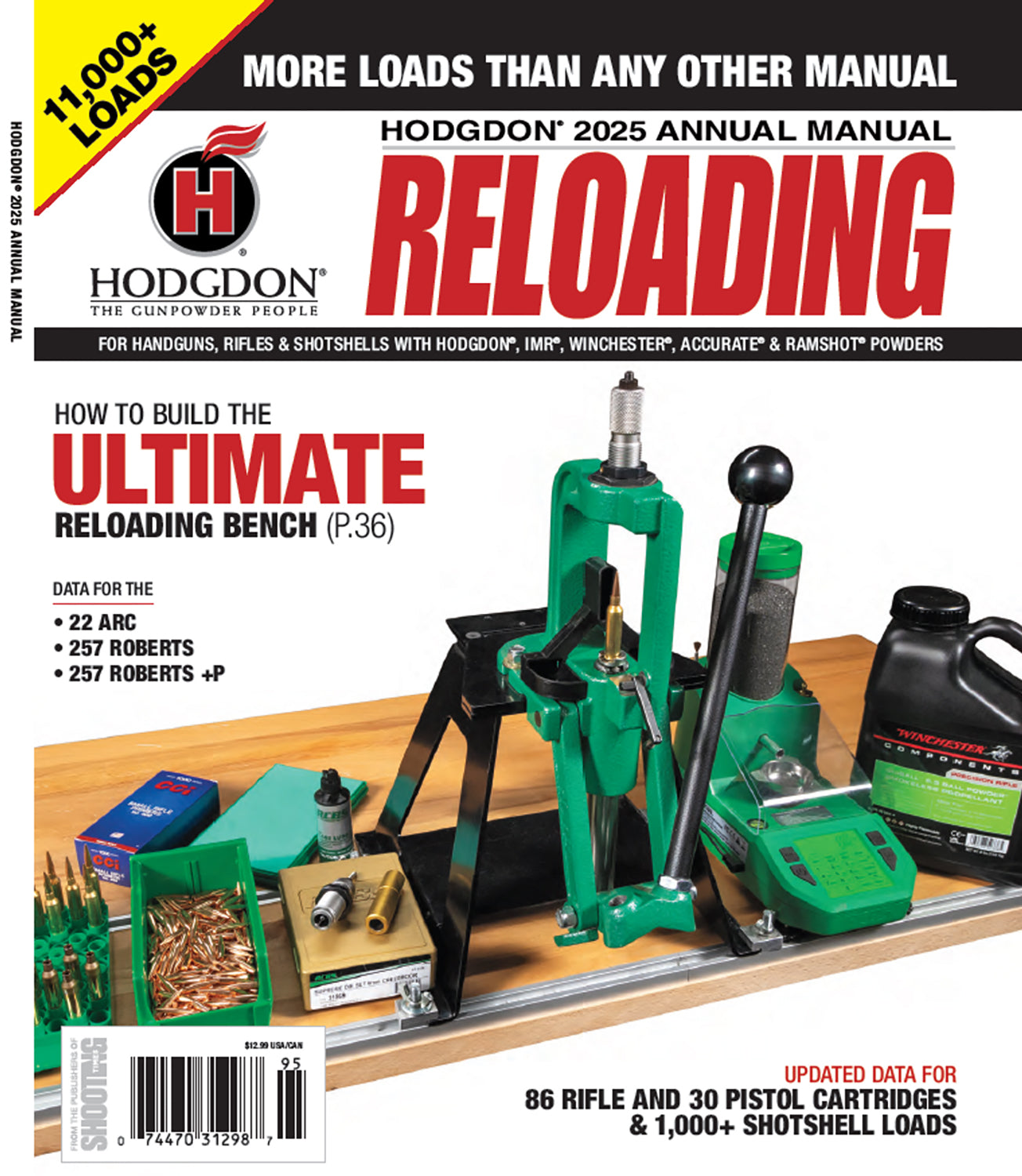 Hodgdon AM25 Annual Reloading Manual 2025 Edition