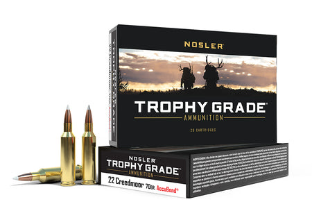 Nosler  .22 Creedmoor 70 gr PolyTip ammo