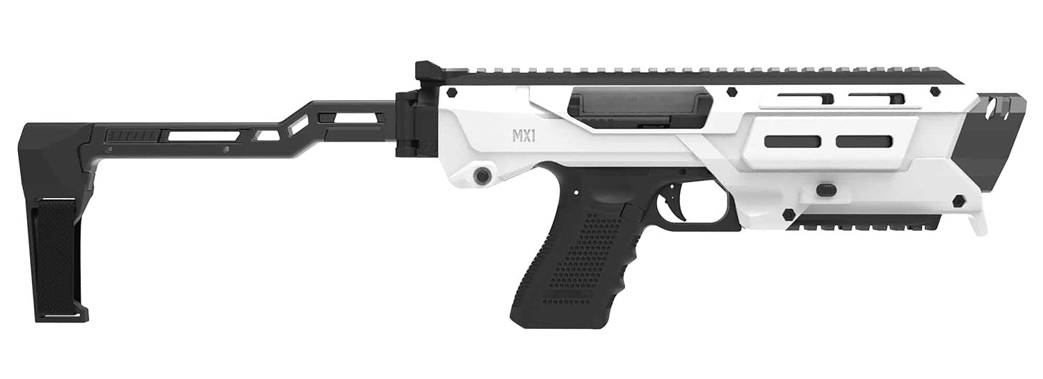 Meta Tactical MX1-PS-WT MX-1 Glock Gen 3/4/5 Conversion Kit White Aluminum Chassis