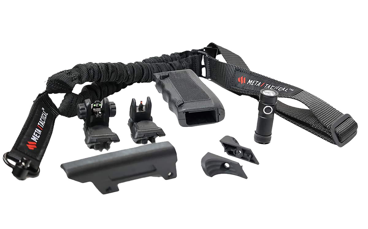 Meta Tactical MTA-MX1-UUK MX-1 Ultimate Upgrade Kit for Glock 9mm/40 S&W/45 ACP Black