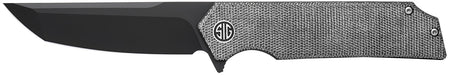 Sig Sauer Validus 3.78" Folding Drop Point Black PVD M390 Steel Blade, Black Textured G10 Handle with Glass Breaker