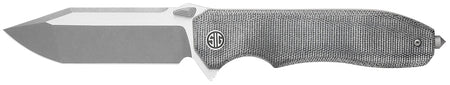 Sig Sauer Validus VA9SBT 3.78" Folding Modified Tanto M390 Steel Blade, Salt & Pepper Micarta Handle