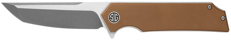 Sig Sauer Tsuru TS8SBRN 3.30" Folding Tanto Satin 154CM SS Blade, Coyote Brown G10 Handle