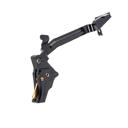 Tyrant CNC TDGTRIG34BLACKGOLDBAR I.T.T.S Trigger and Bar Black/Gold for Glock Gen3-4