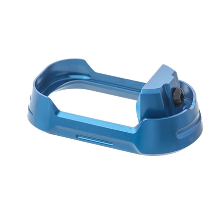 Tyrant CNC Magwell for Glock 19 Gen 3-4 Blue Aluminum