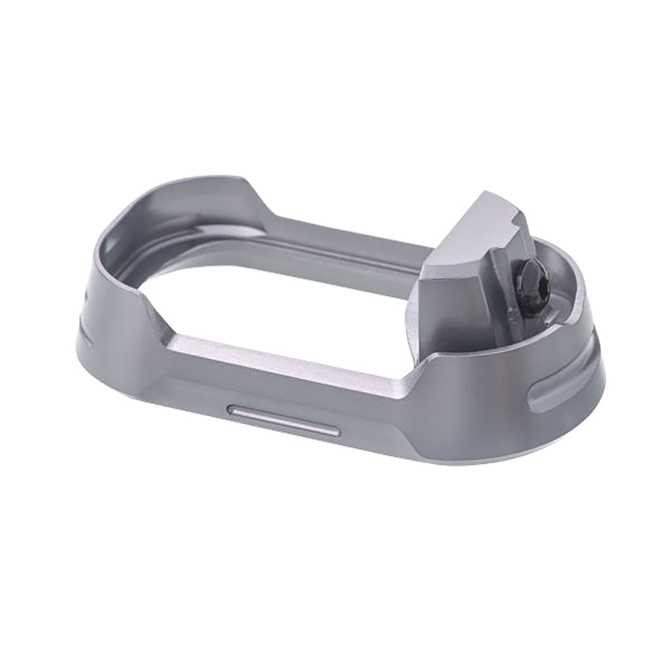 Tyrant CNC Magwell for Glock 17 Gen 4 Grey Aluminum