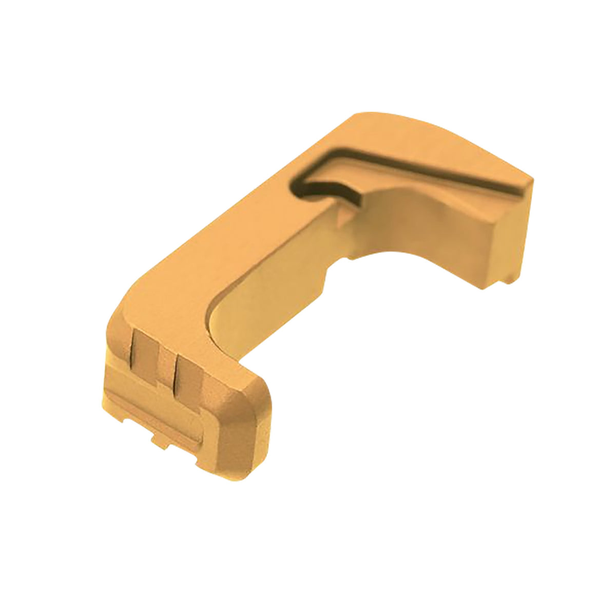 Tyrant CNC Extended Magazine Release for Glock Gen4-5 - Gold Aluminum
