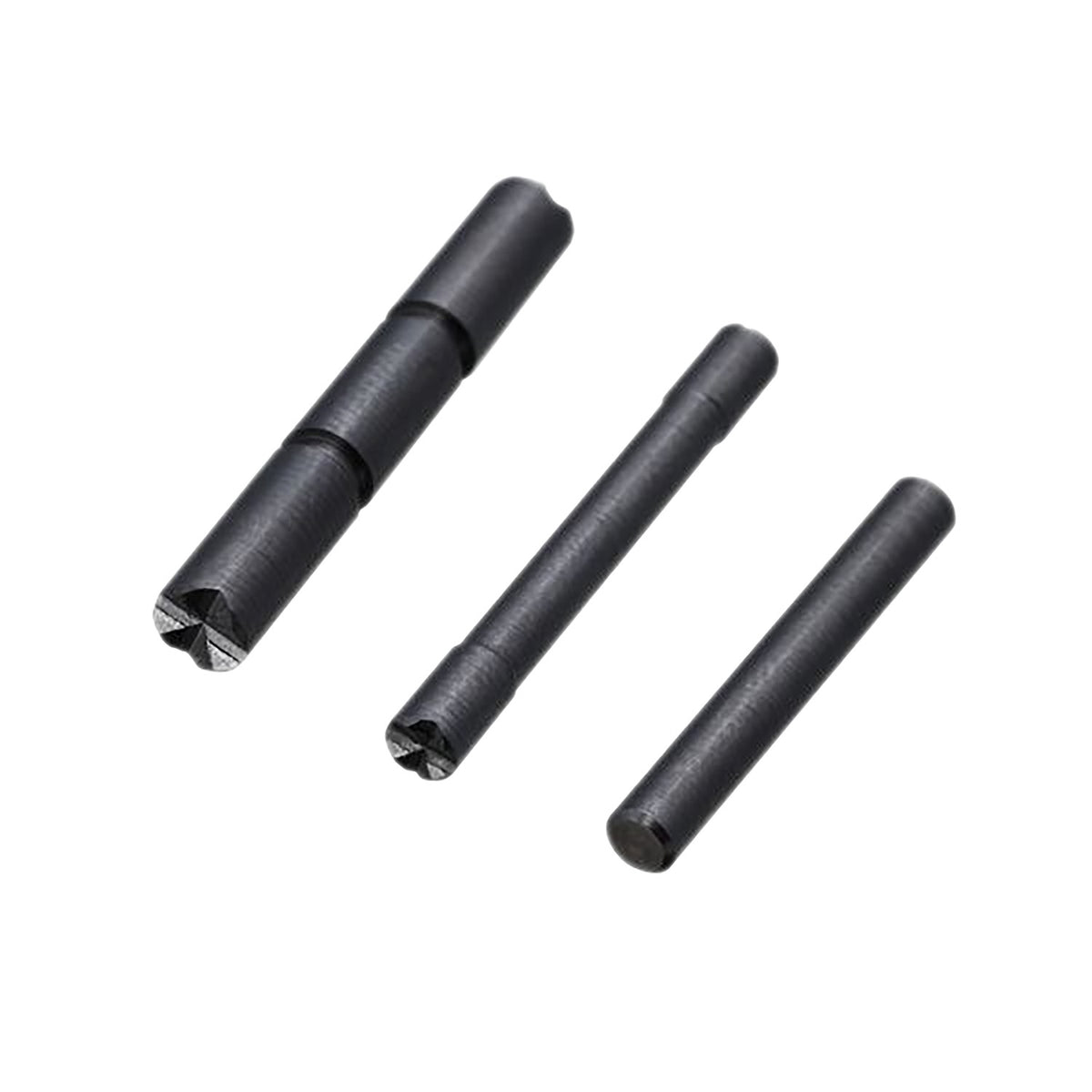 Tyrant CNC Diamond Cut Enhanced Takedown Pins for Glock Gen3 - Black Stainless Steel