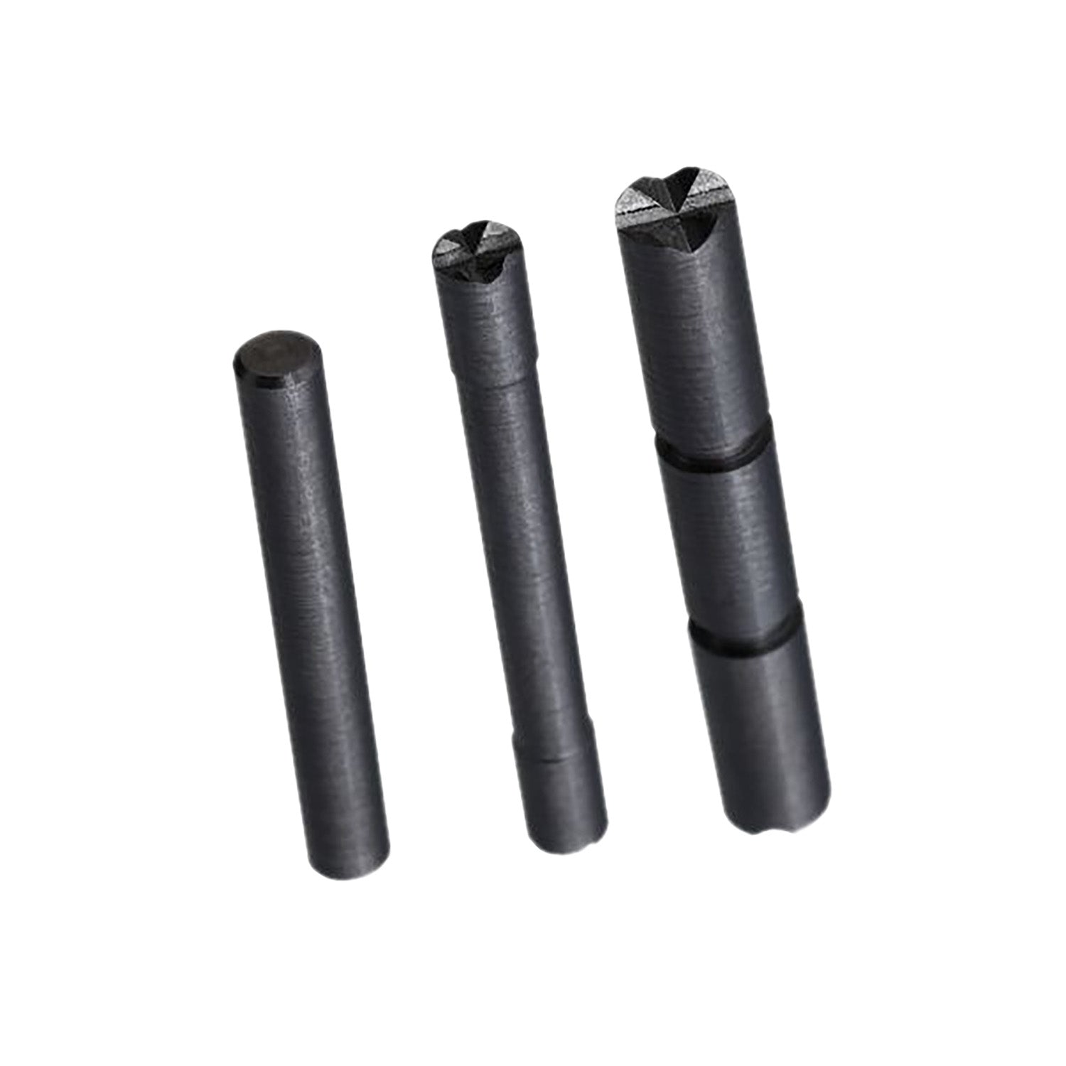 Tyrant CNC Diamond Cut Enhanced Takedown Pins for Glock Gen4 - Black Stainless Steel