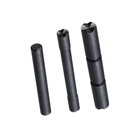 Tyrant CNC Diamond Cut Enhanced Takedown Pins for Glock Gen4 - Black Stainless Steel