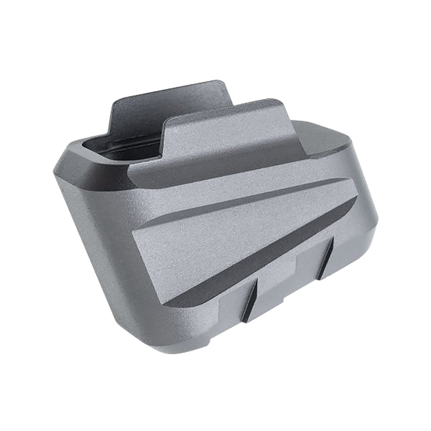 Tyrant CNC Magazine Extension for Sig P320 +5rd Grey Aluminum