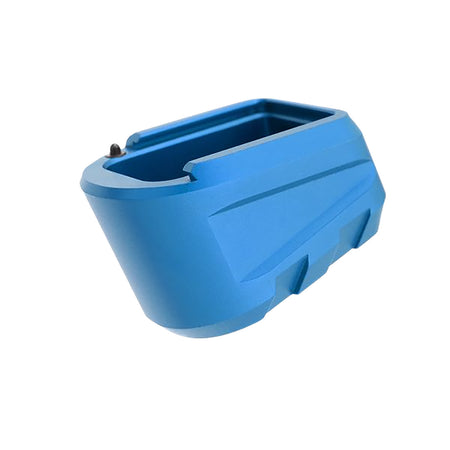 Tyrant CNC Magazine Extension 9mm for Sig P365 X Macro +3rd Blue Aluminum