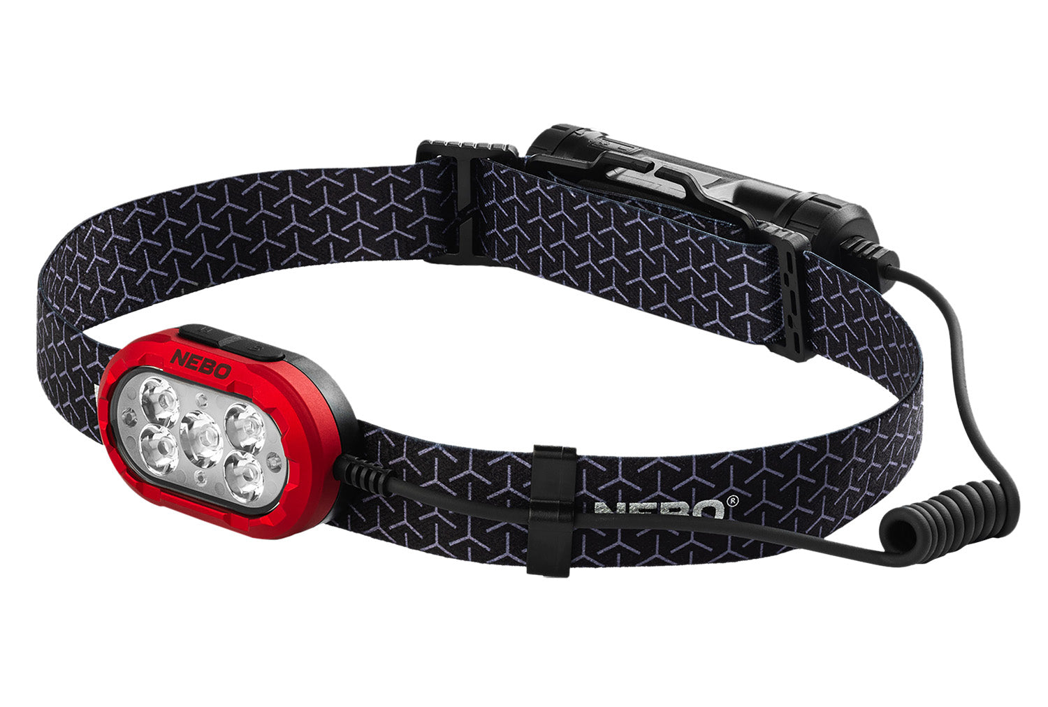 NEBO IllumaTrace Blood Tracker Headlamp Black 800 Lumens